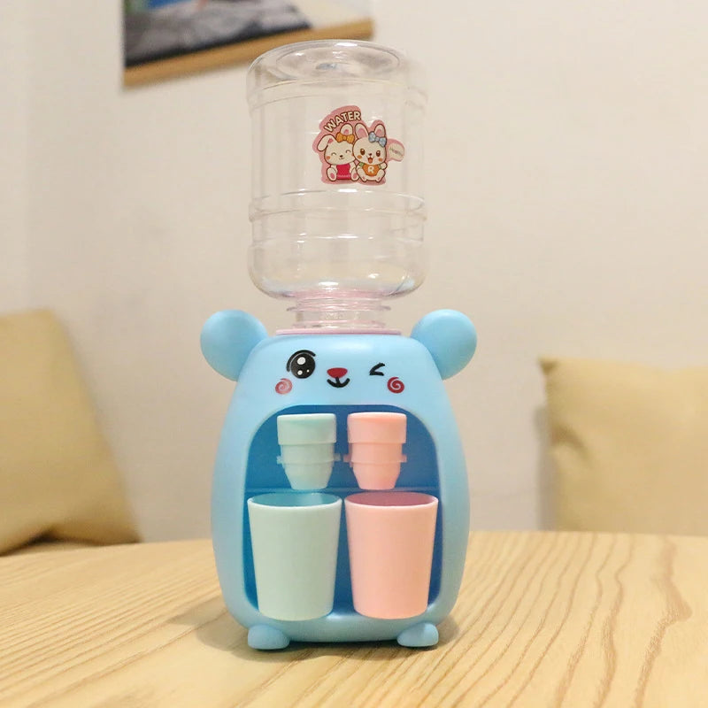 Mini Water Dispenser for Kids: Cute & Fun Cold/Warm Drink Toy Fountain