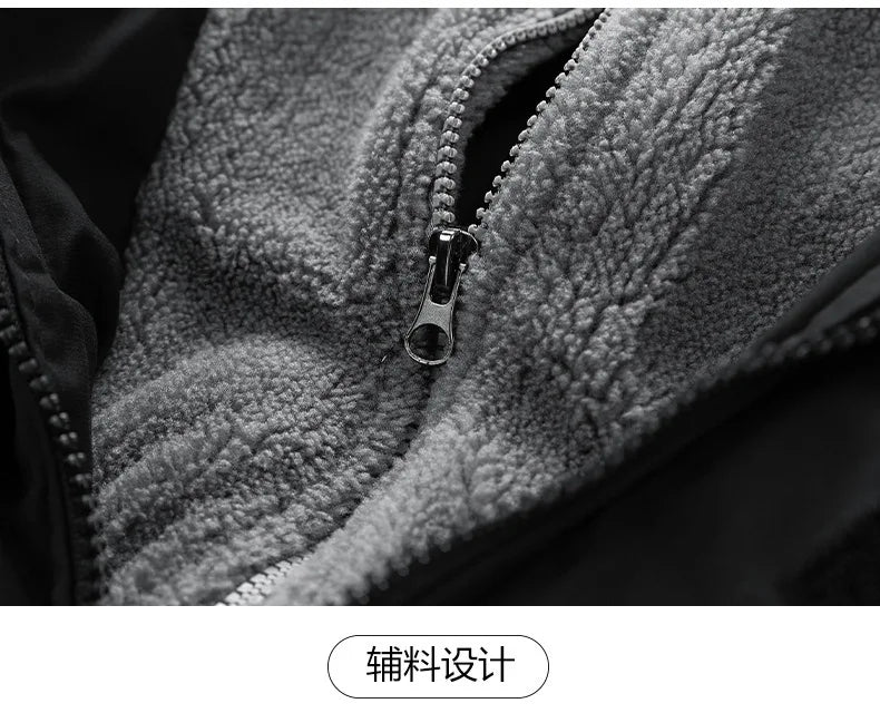 Plus Size Winter Jacket – Casual Cotton & Layered Look