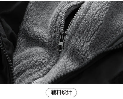 Plus Size Winter Jacket – Casual Cotton & Layered Look