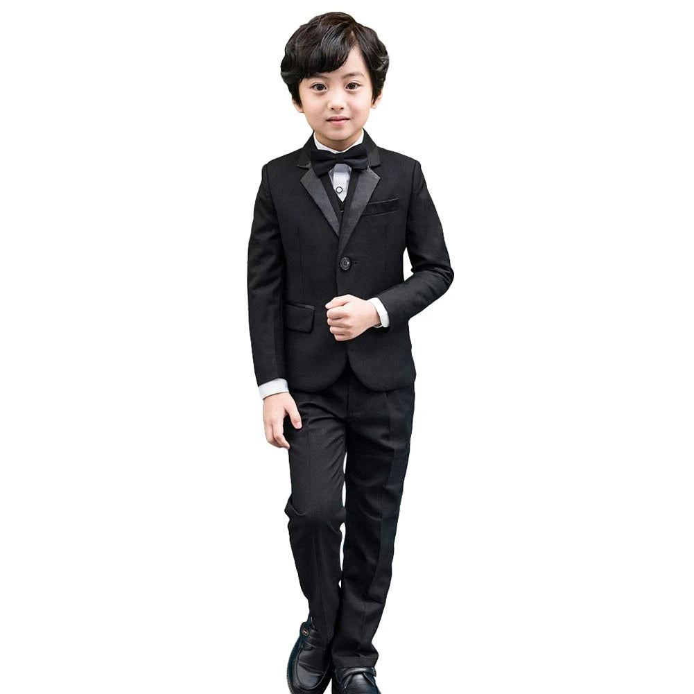 Stylish Boys’ Wedding Suit – Complete 6-Piece Party Outfit