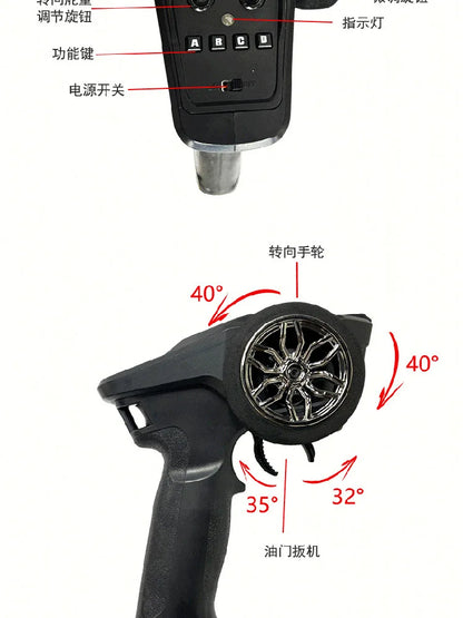1:14 RC Military Car – HG4-58 4WD Electric Off-Road Model