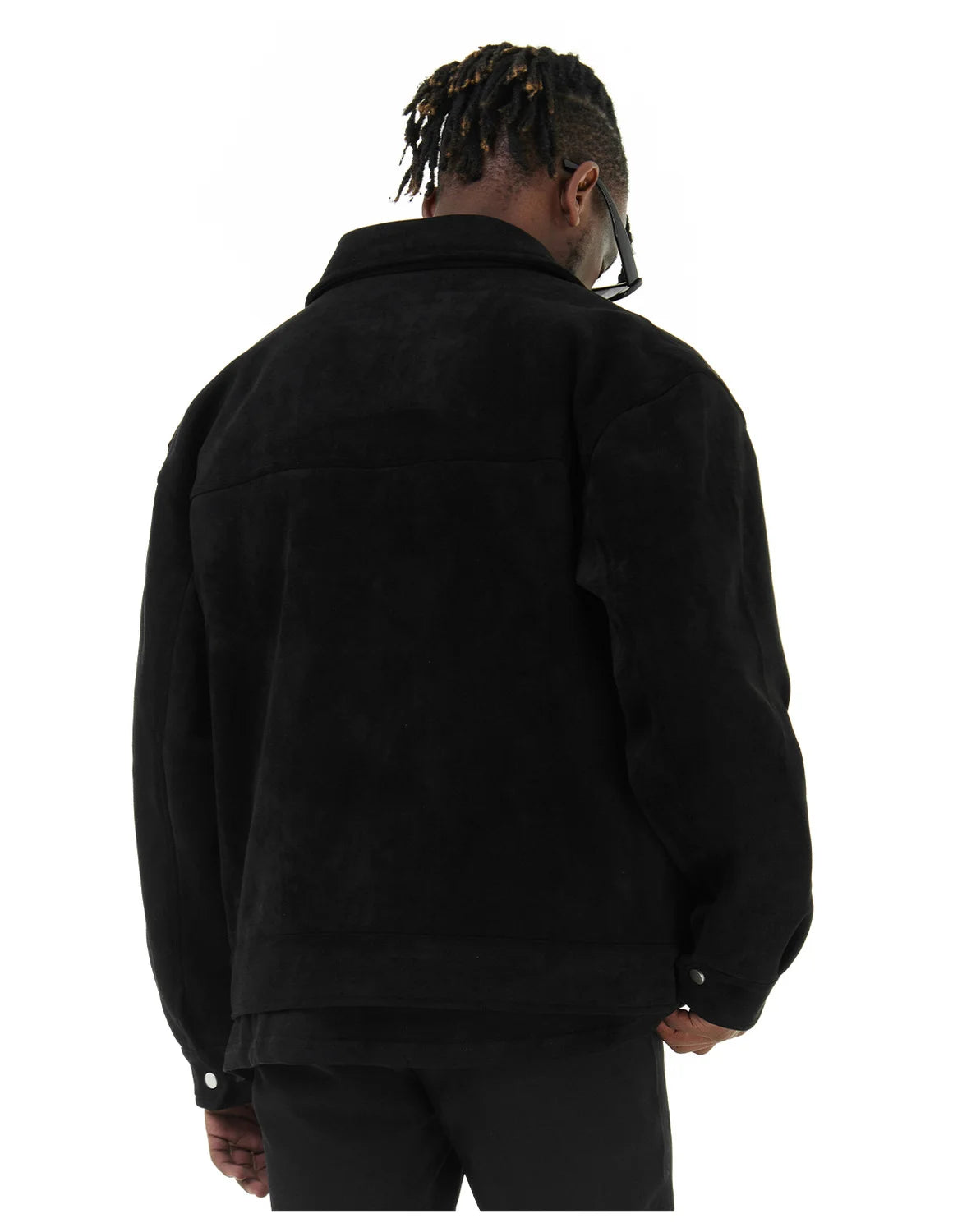 Casual Oversize Men's Jacket – Lapel Zipper Thick Coat