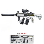 Ultra Shoppings M416 Classic Gel Ball Toy Gun with elastic gel for boys, outdoor toy suitable for holiday and Christmas fun.