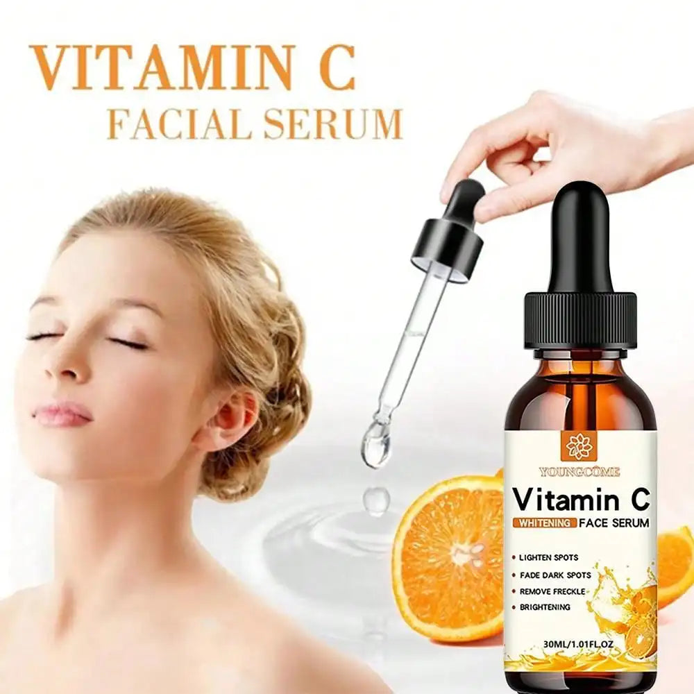 Brighten & Repair: Vitamin C Facial Essence with Hyaluronic Acid