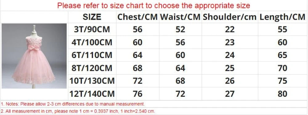 Girls' Wedding & Party Dress – Elegant Tulle Gown