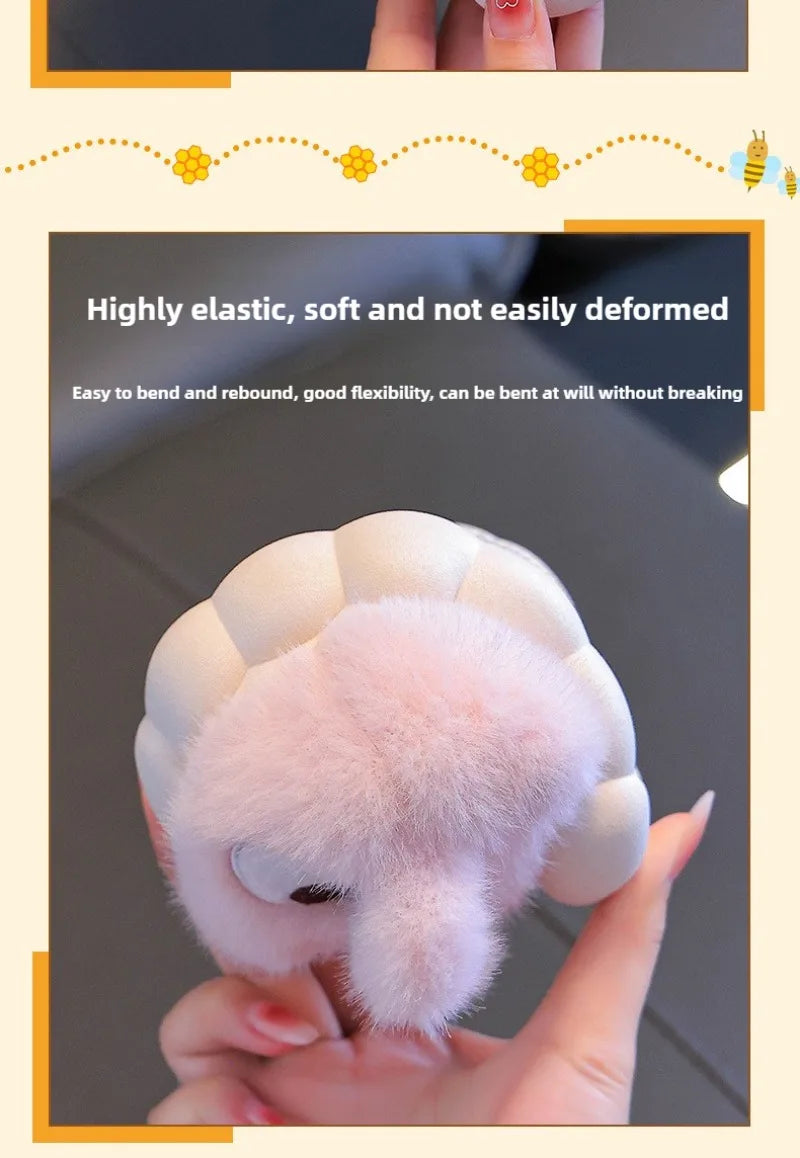 Warm Fluffy Rabbit Slippers for Boys & Girls