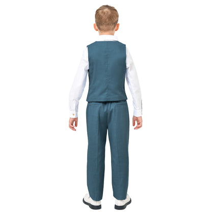 Children’s 4-Piece Linen Suit – Perfect for Weddings & Parties