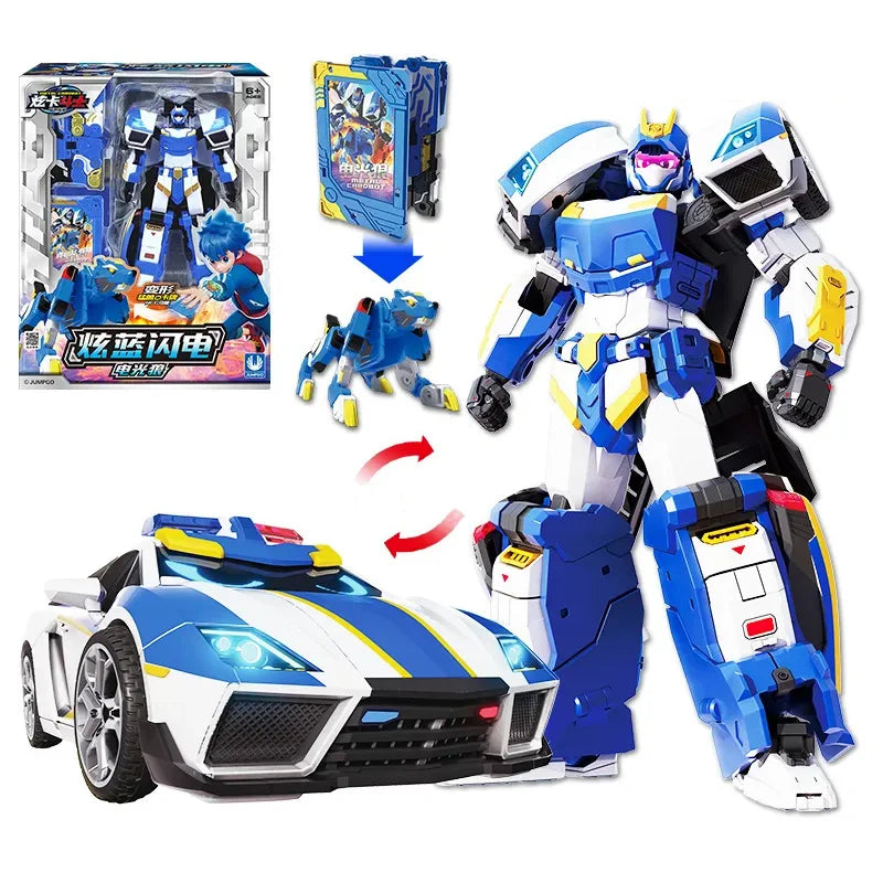 Transforming Cardbot Robot – Car-to-Robot Action Figure for Kids