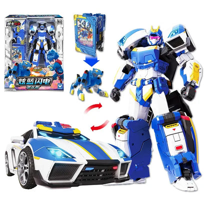 Transforming Cardbot Robot – Car-to-Robot Action Figure for Kids