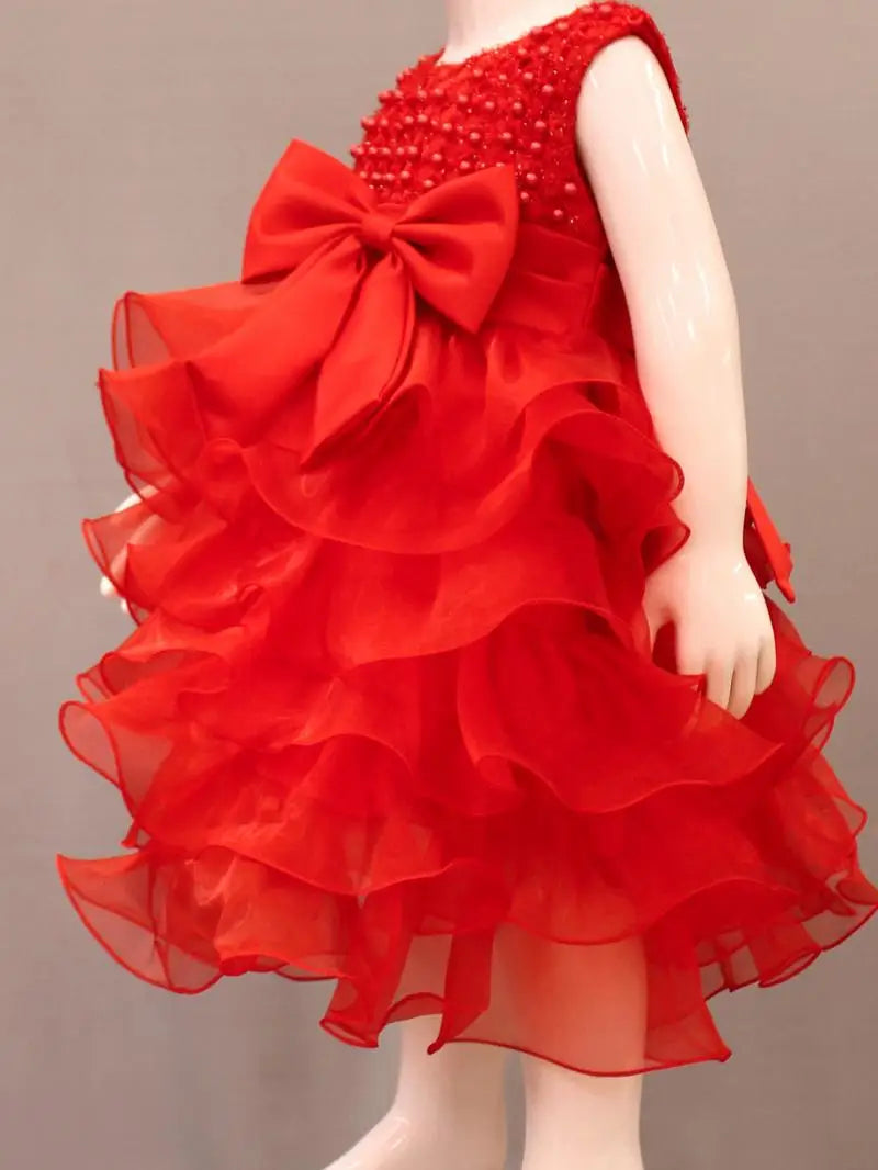 Baby Girl 1st Birthday Wedding Outfit