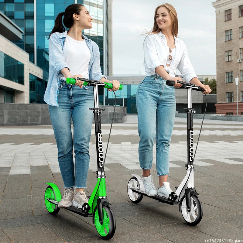 Foldable Two-Wheeled Scooter – Perfect for Kids, Teens, and Adults