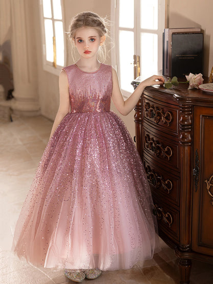 Girls Birthday & Wedding Party Evening Dress