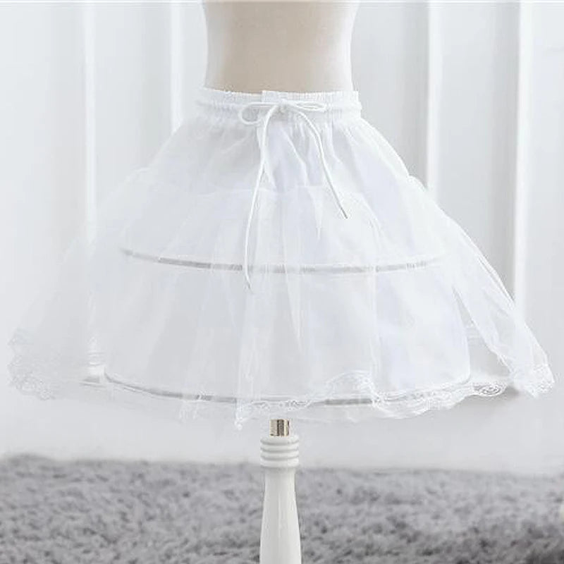 Kids Birthday Princess Dress with Bow & Pearls