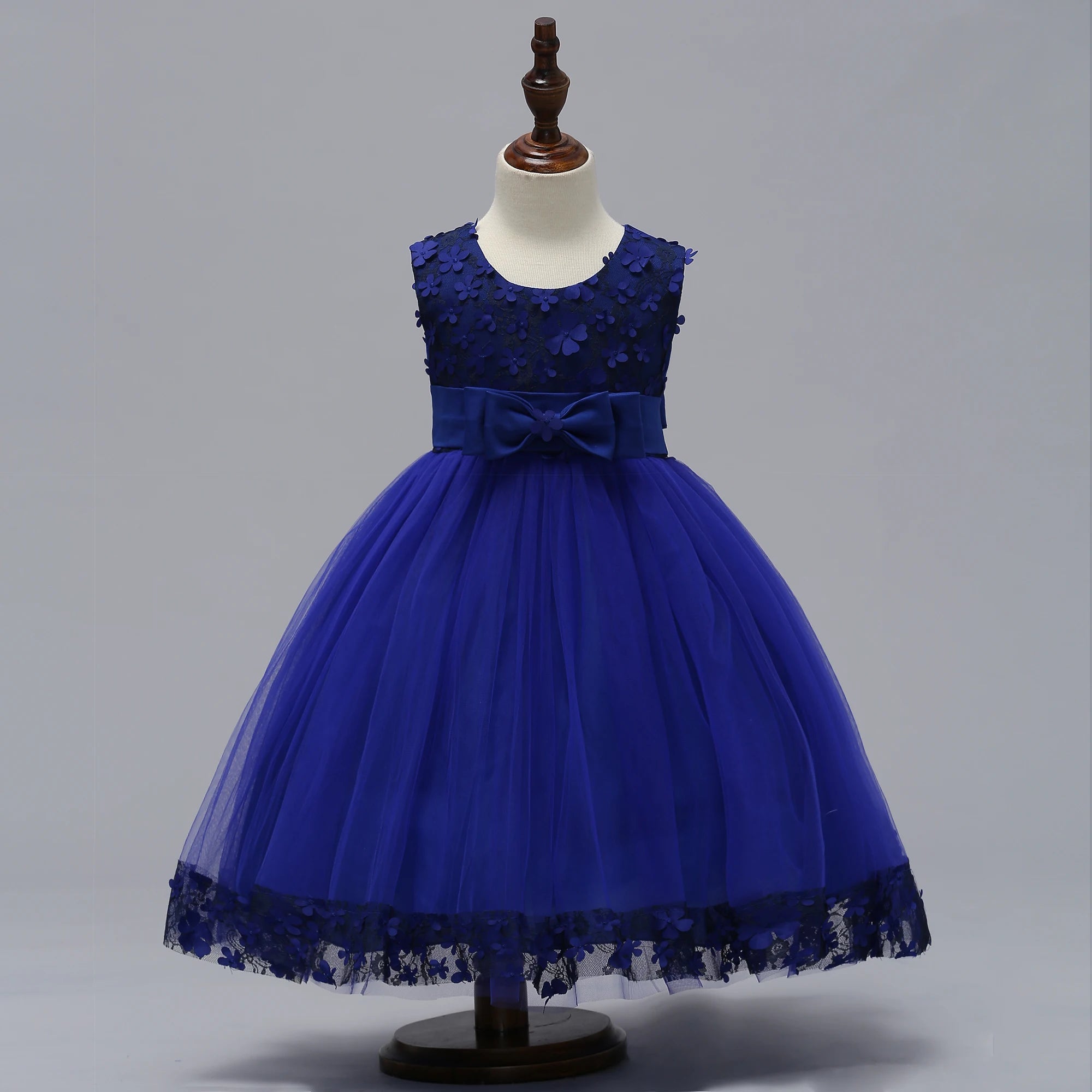 Girls' Wedding & Party Dress – Elegant Tulle Gown
