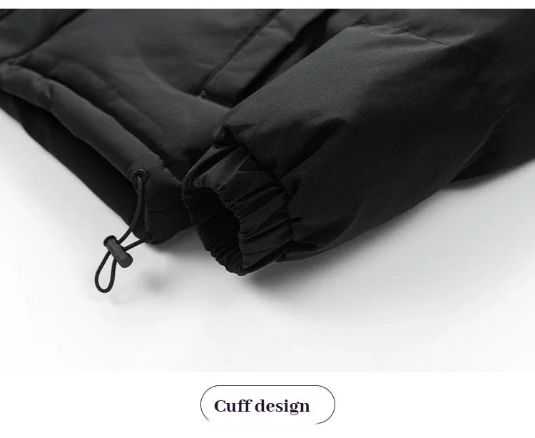 Plus Size Winter Jacket – Casual Cotton & Layered Look