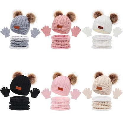 3-Piece Winter Essentials for Babies – Soft & Snuggly Set