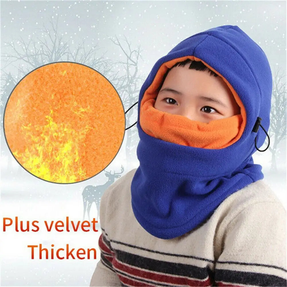 Warm Winter Hood – Kids Full Face Cover