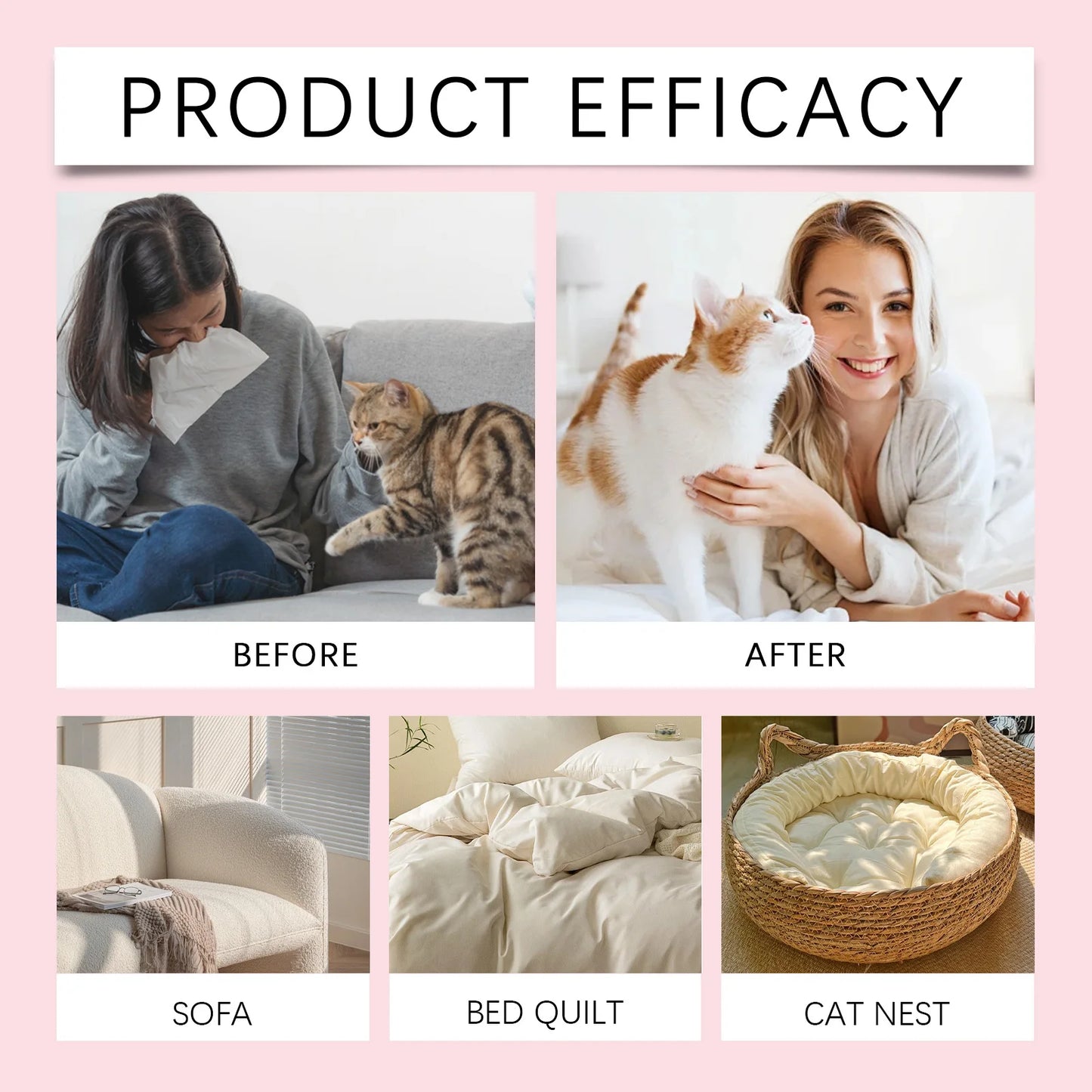 YEGBONG Pet Cologne – Baby Powder Scent, Long-Lasting Freshness & Odor Control