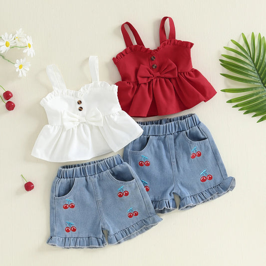 Cute Clothing Set for Girls 18M–6T