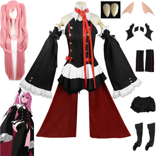 Seraph of the End Krul Tepes Uniform – Witch Vampire Anime Cosplay