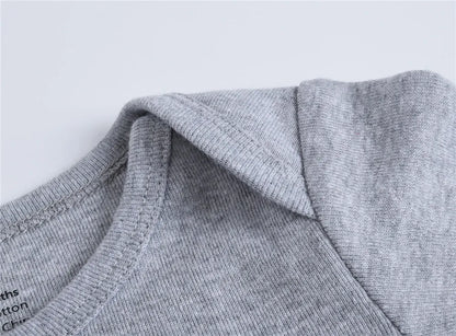 Short Sleeve Baby Bodysuit – Soft Cotton (0–24M)