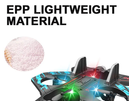 Foam RC Jet Plane – Easy Fly Glider Helicopter with Light