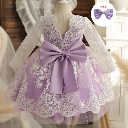 Baby Girl Formal Gown – Baptism to Christmas