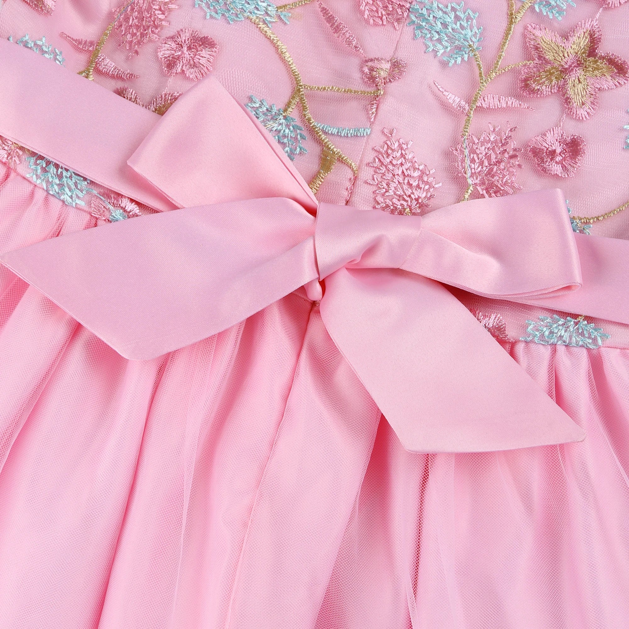 Girls’ Lace Flower Child Wedding & Party Dress