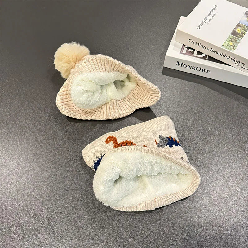 Children’s Winter 2-Piece Set – Dino Style