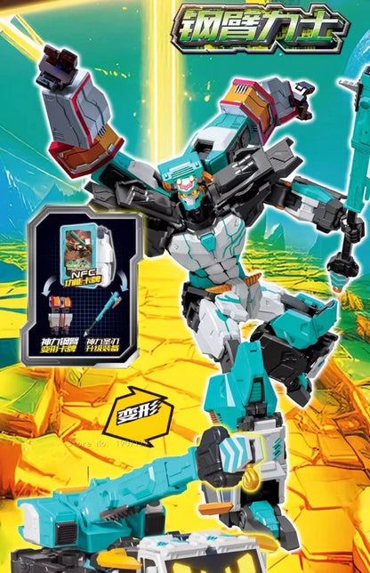 Transforming Cardbot Robot – Car-to-Robot Action Figure for Kids