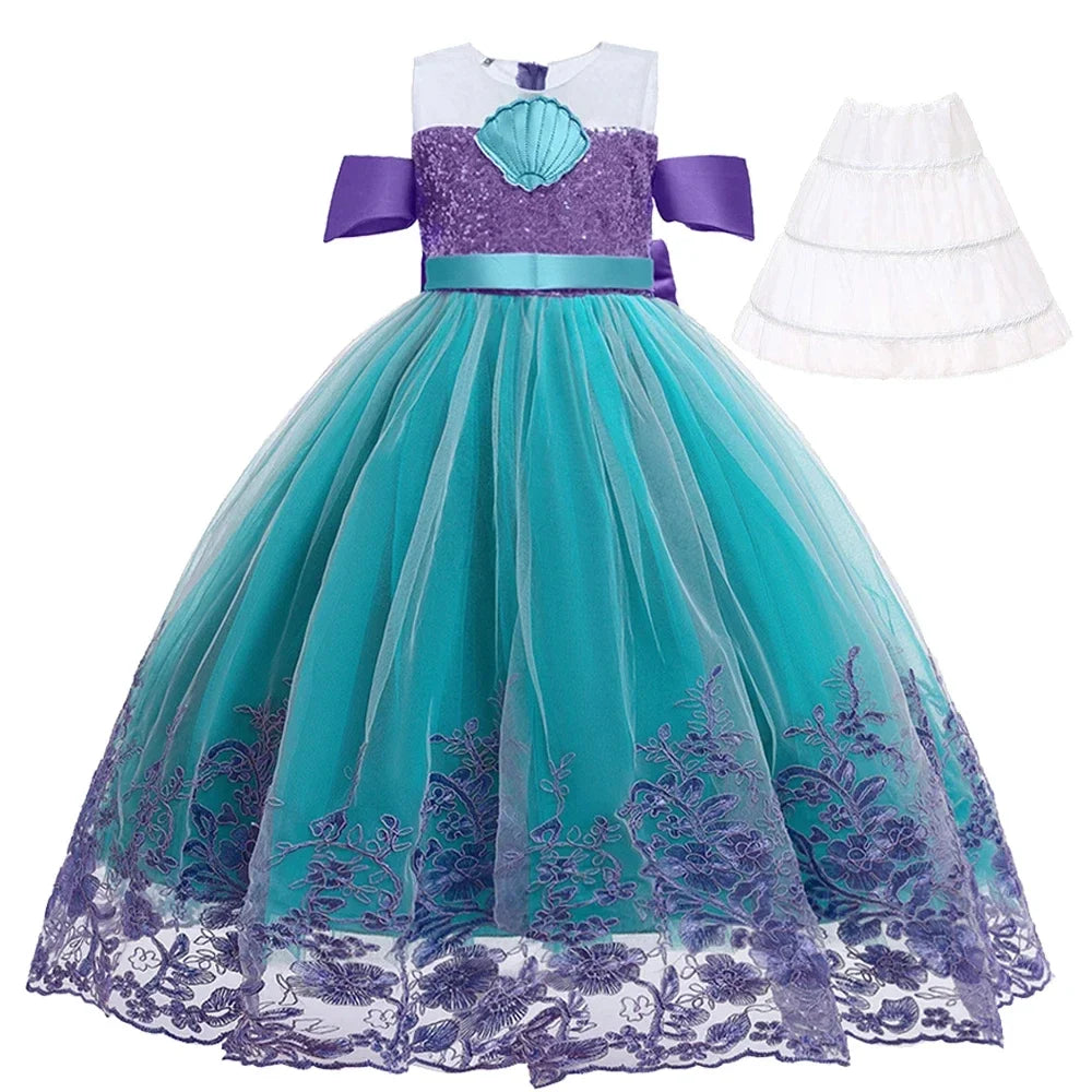 Cute Ariel Dress – Little Mermaid Cosplay & Party Outfit