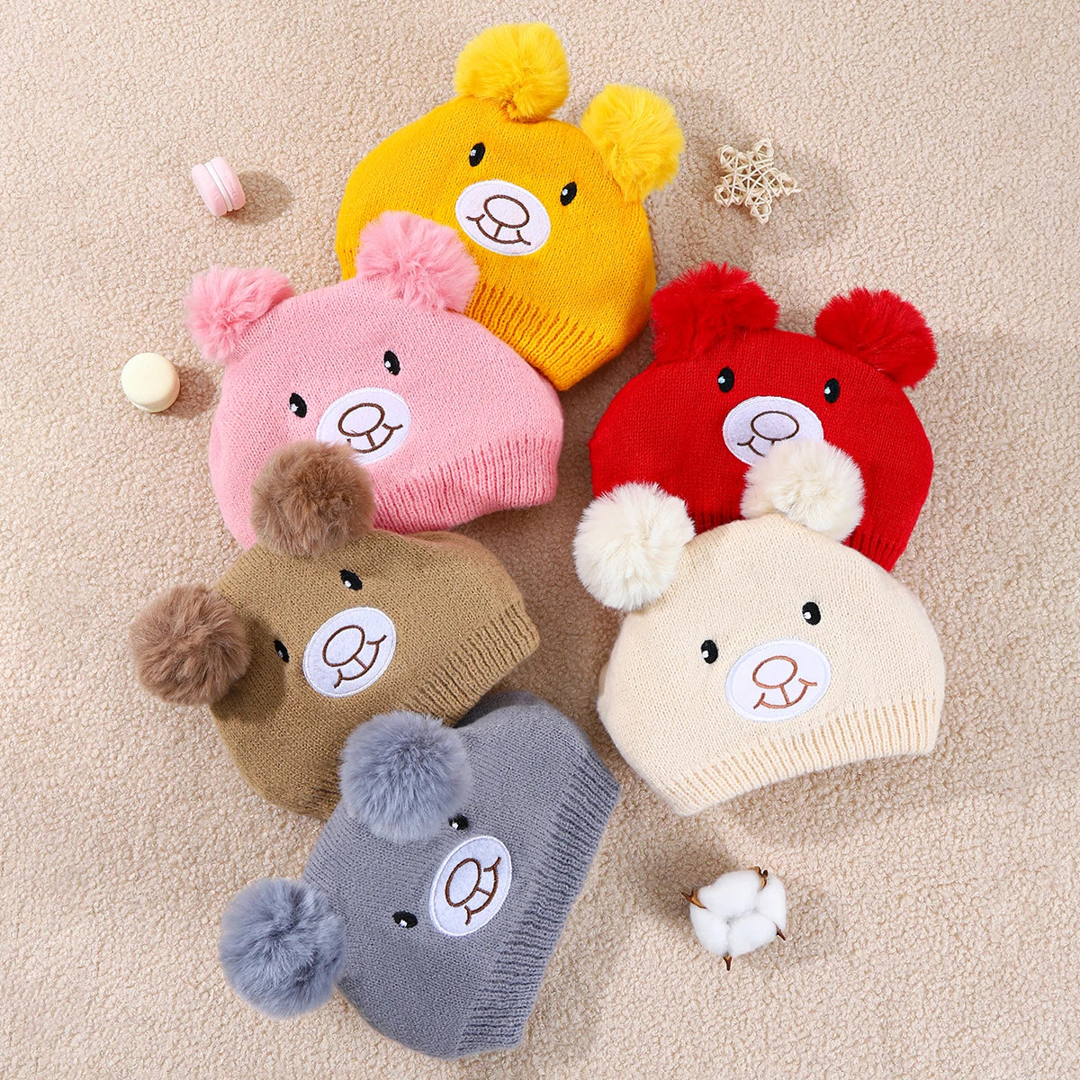 Baby Winter Beanie with Neck Warmer