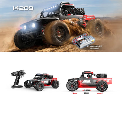 Brushless 1:16 RC Car – MJX Hyper Go High-Speed 4WD Truck Toy