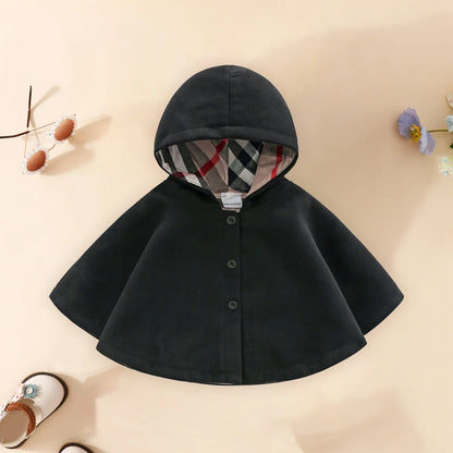 Children’s Autumn/Winter Warm Cape Coat