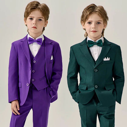 Children’s Green Party Suit – Wedding & Photography Dress Set