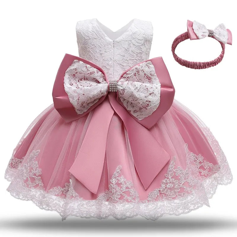 Baby Girl Christening & Birthday Princess Outfit