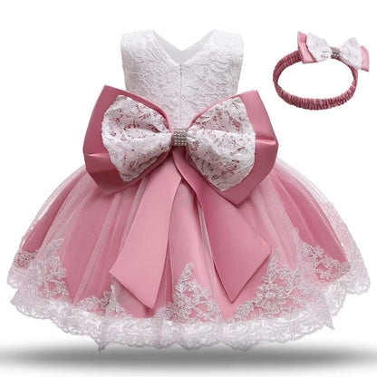 Baby Girl Christening & Birthday Princess Outfit