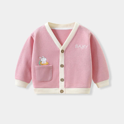 Warm Knit Sweater – Cute Bear Design Baby Jacket