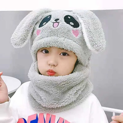 Baby & Kids Fleece Rabbit Winter Hat