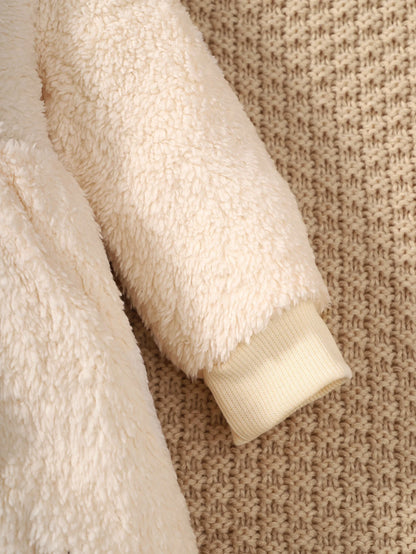 Warm Zipper Jacket + Cute Bag – Baby Girl Outfit