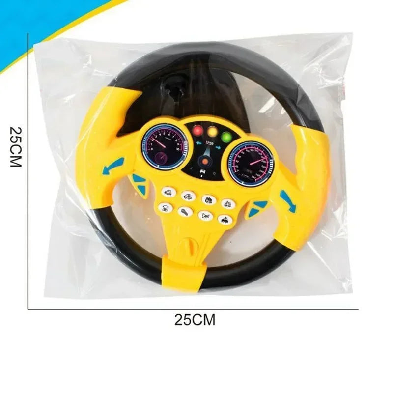 Infant Simulation Steering Wheel Toy – Interactive Early Education for Kids