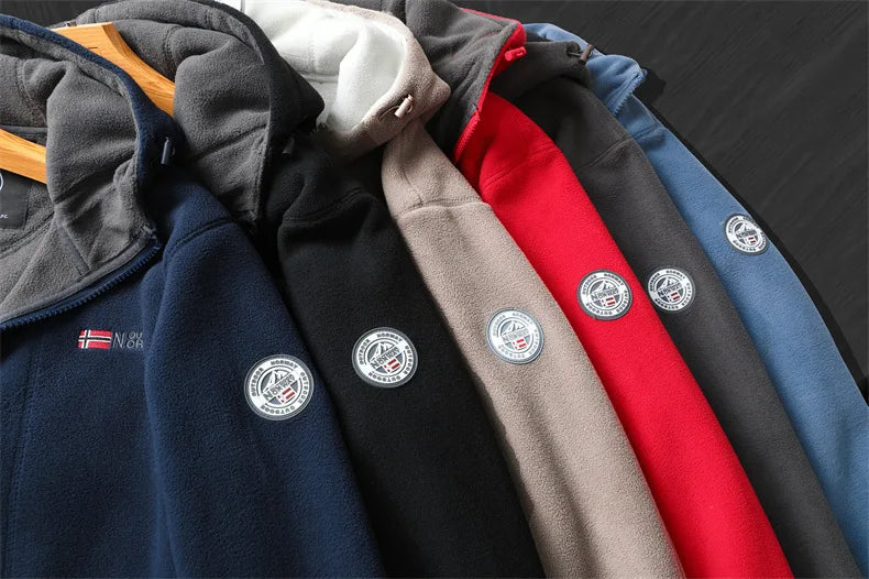 Thick Wool Ski Jacket for Men – 2025 Winter Fashion Coat