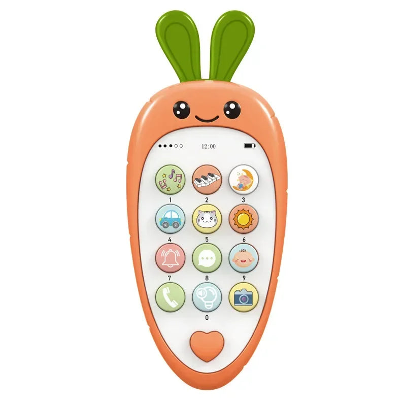 Baby Mobile Phone Toy – Musical Teether & Early Education Gift