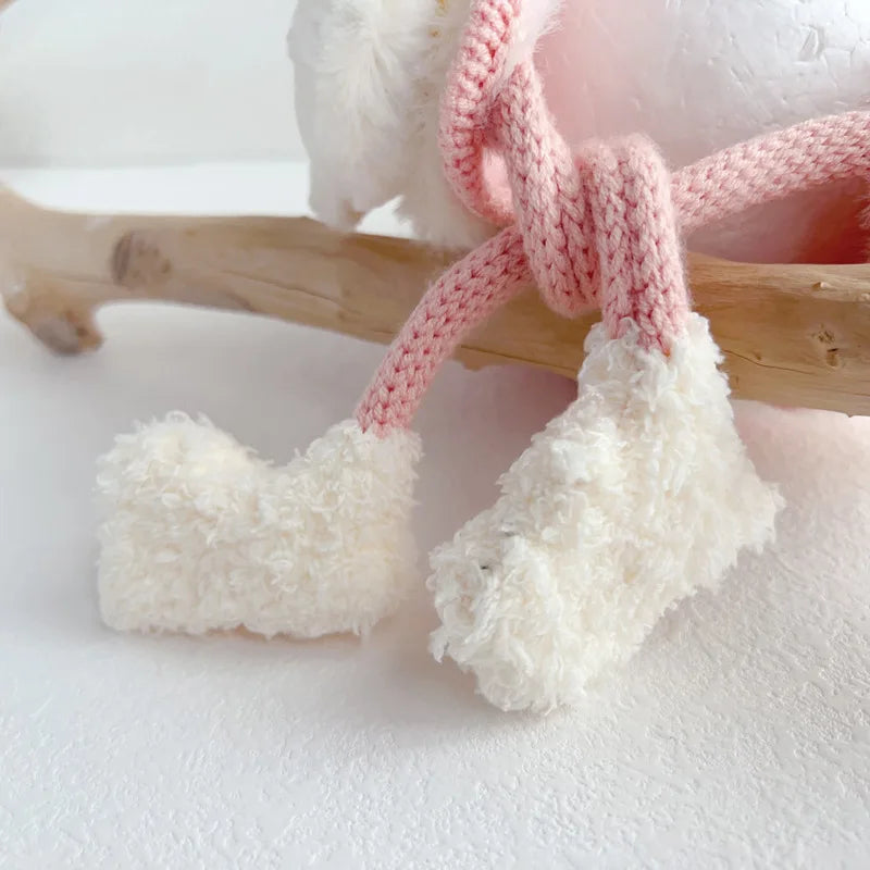 Winter Baby Cap – Velvet Lined & Cozy