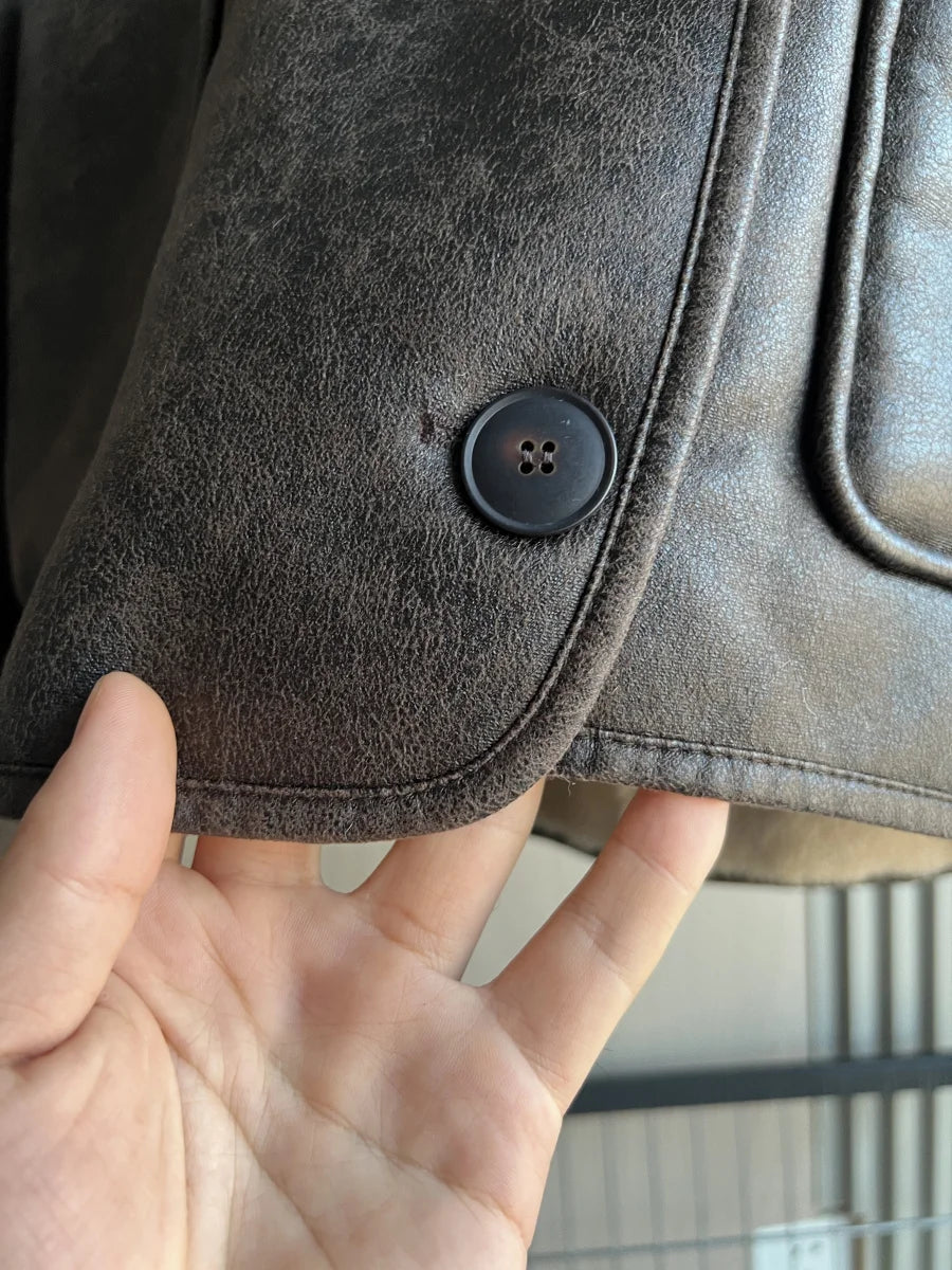 Bold & Warm: Double-Sided Fall Coat