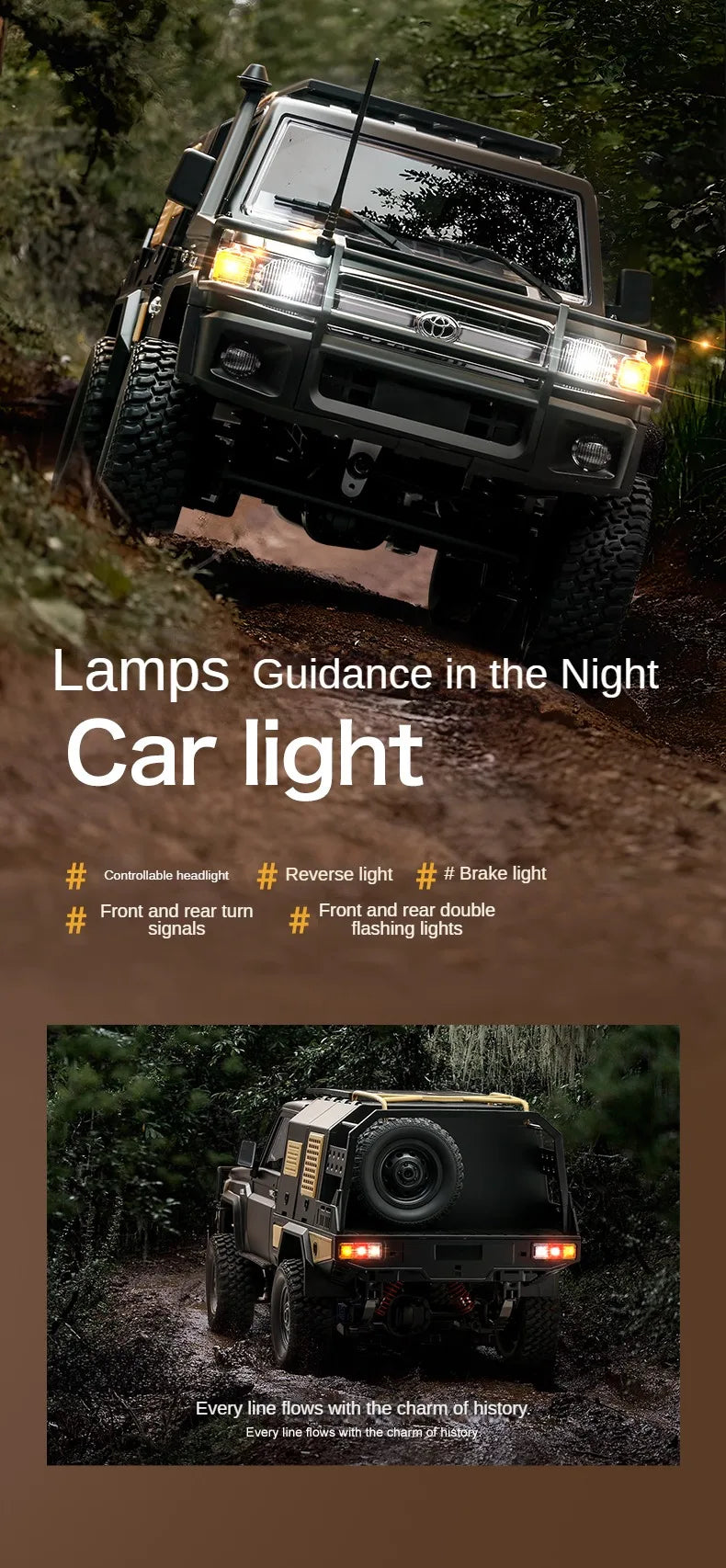 RC Pickup Truck MN82 – 1/12 Scale 4WD Off-Road Toy Car