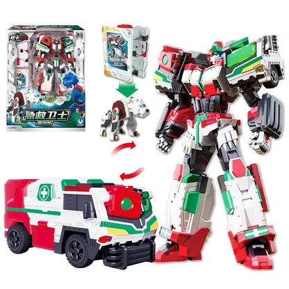 Transforming Cardbot Robot – Car-to-Robot Action Figure for Kids