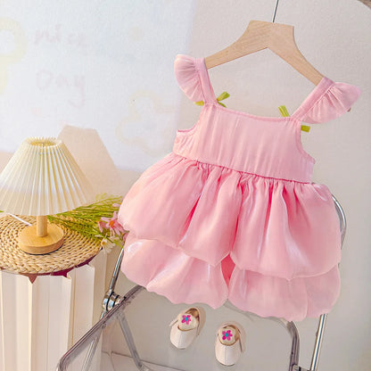 Cute Multi-Layer Princess Dress for Girls