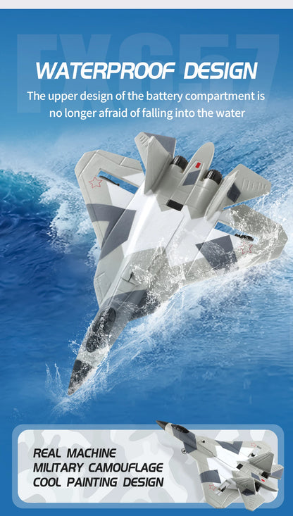 2.4G RC Foam Aircraft SU-35 – Fighter Jet Glider Toy for Kids