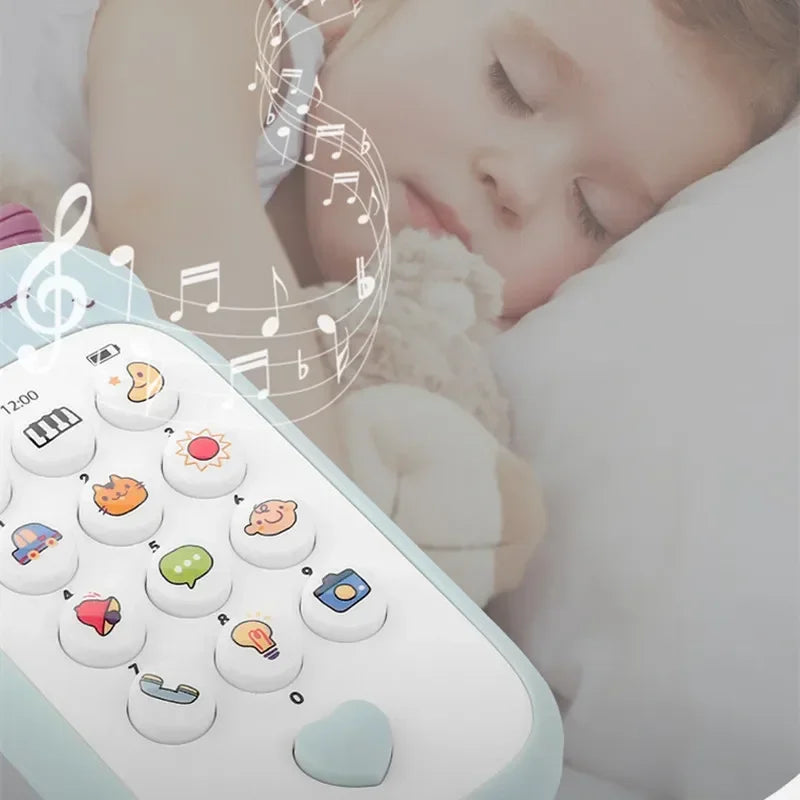 Baby Mobile Phone Toy – Musical Teether & Early Education Gift